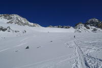 Montée sur le glacier Montée sur le glacier